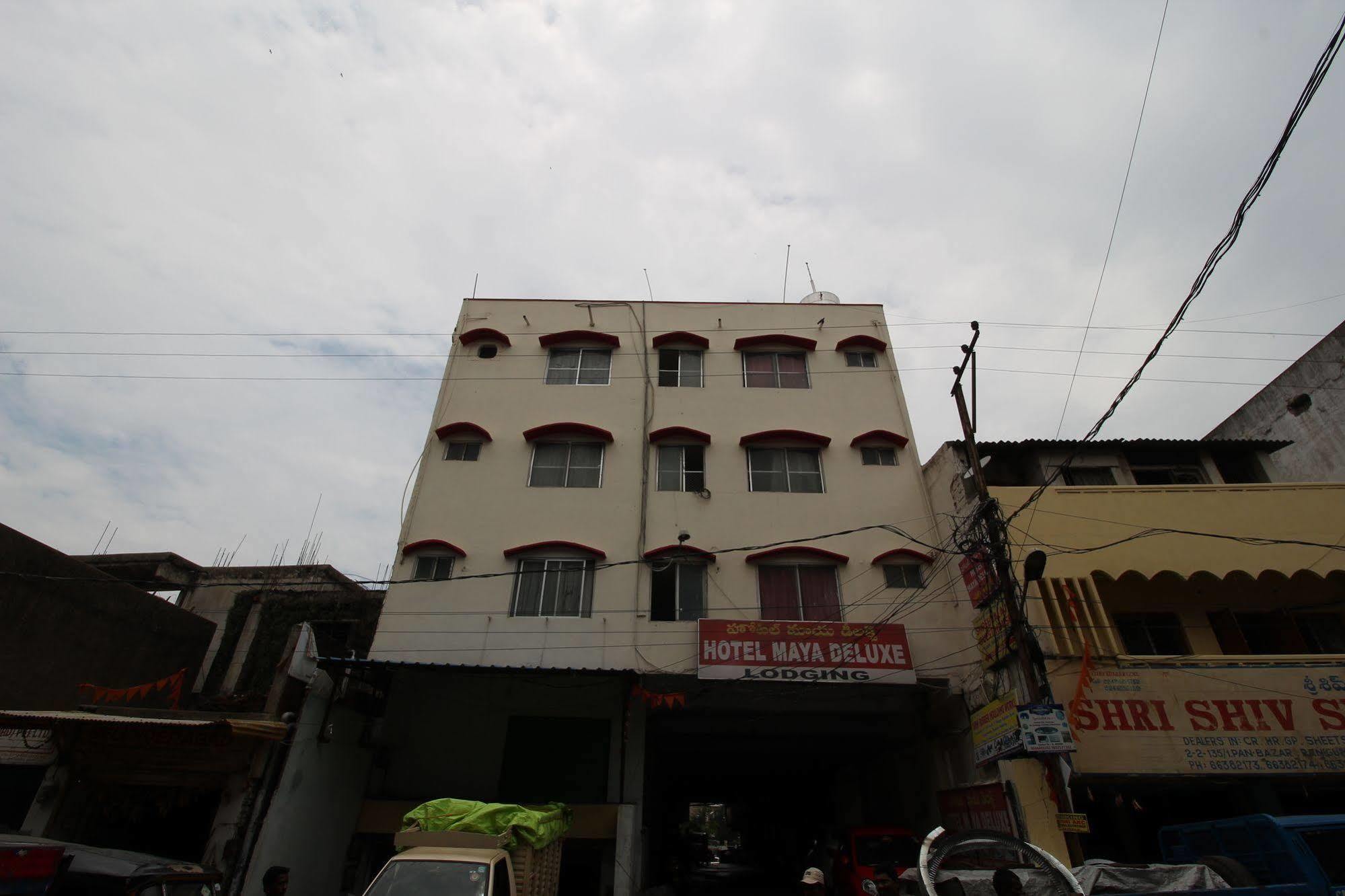 Hotel Maya Deluxe Hyderabad Exterior foto